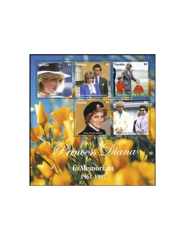 n° 2390/2394 - Timbre TUVALU Poste