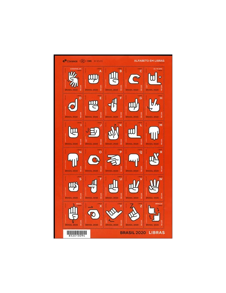 n° 3824/3853 - Timbre BRESIL Poste