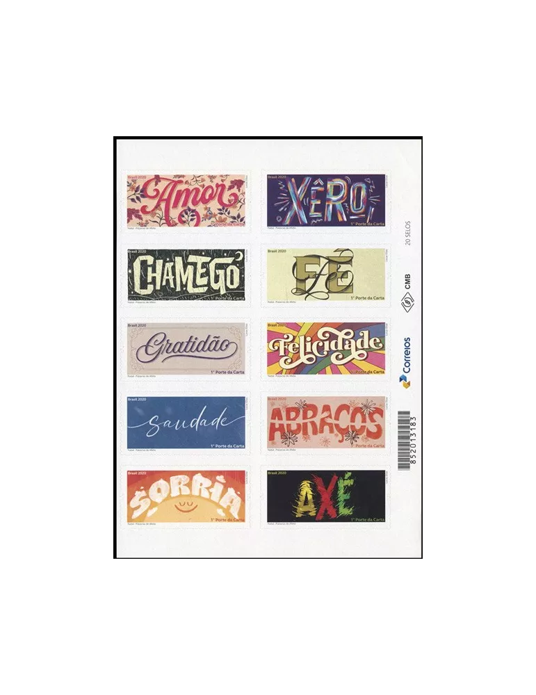 n° 3855/3864 - Timbre BRESIL Poste