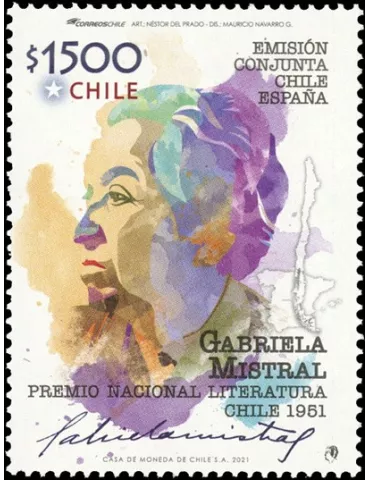 n° 2173 - Timbre CHILI Poste