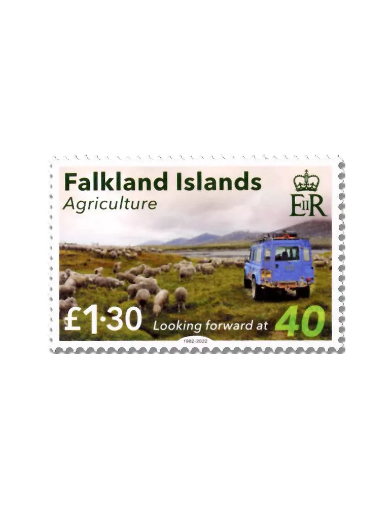 n° 1390/1393 - Timbre FALKLAND Poste