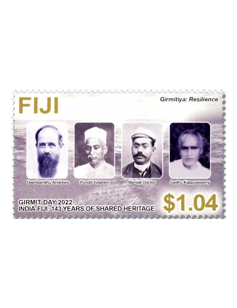 n° 1409/1412 - Timbre FIDJI Poste