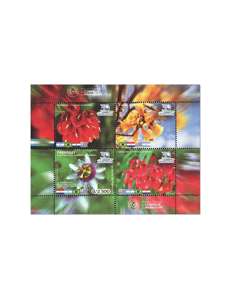n° 493 - Timbre PARAGUAY Blocs et feuillets