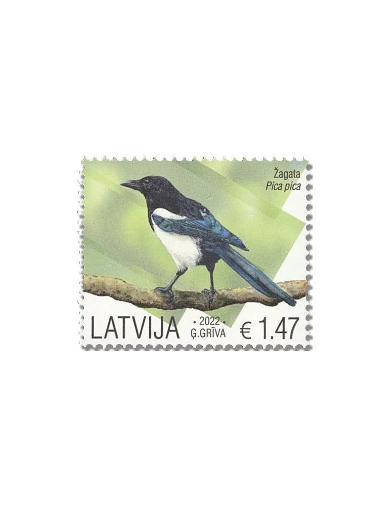 n° 1146 - Timbre LETTONIE Poste