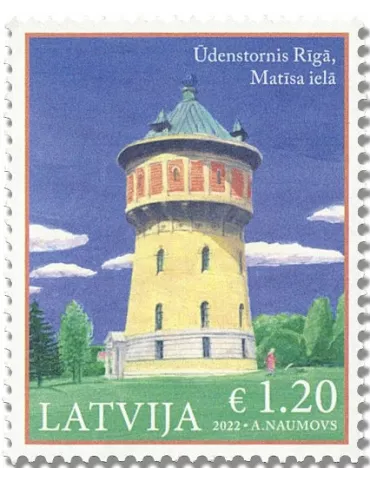 n° 1148 - Timbre LETTONIE Poste