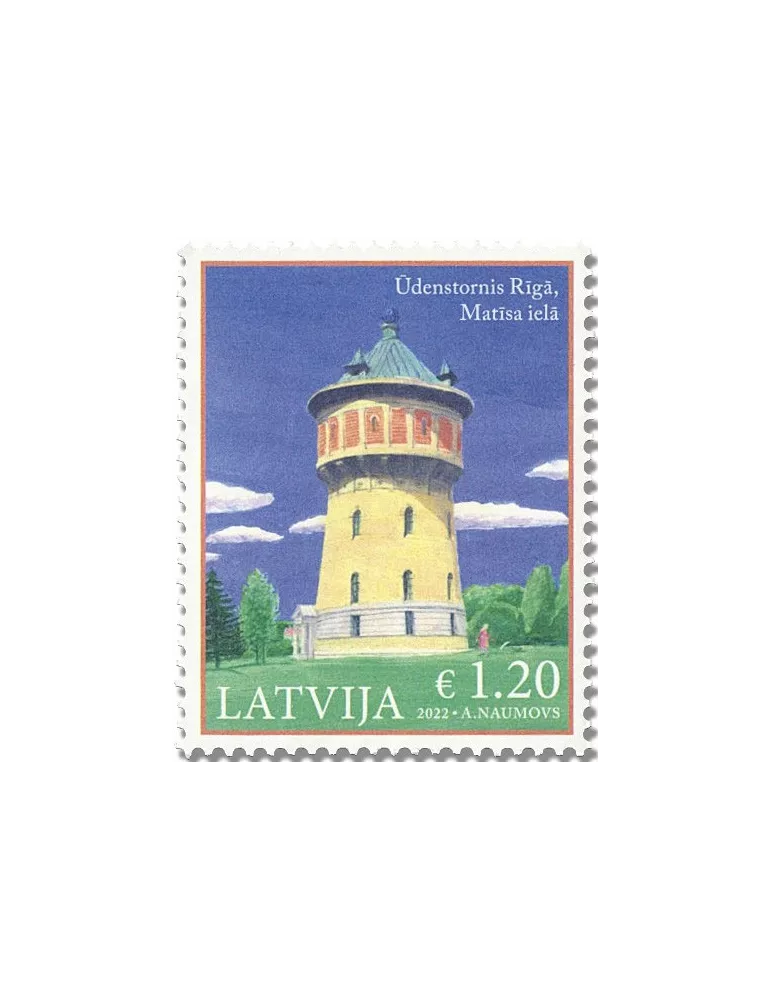 n° 1148 - Timbre LETTONIE Poste