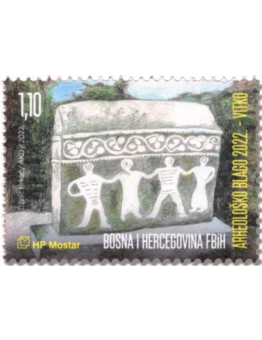 n° 557 - Timbre HERCEG-BOSNA Poste