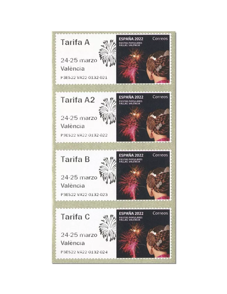 n° 180a - Timbre ESPAGNE Timbres de distributeurs