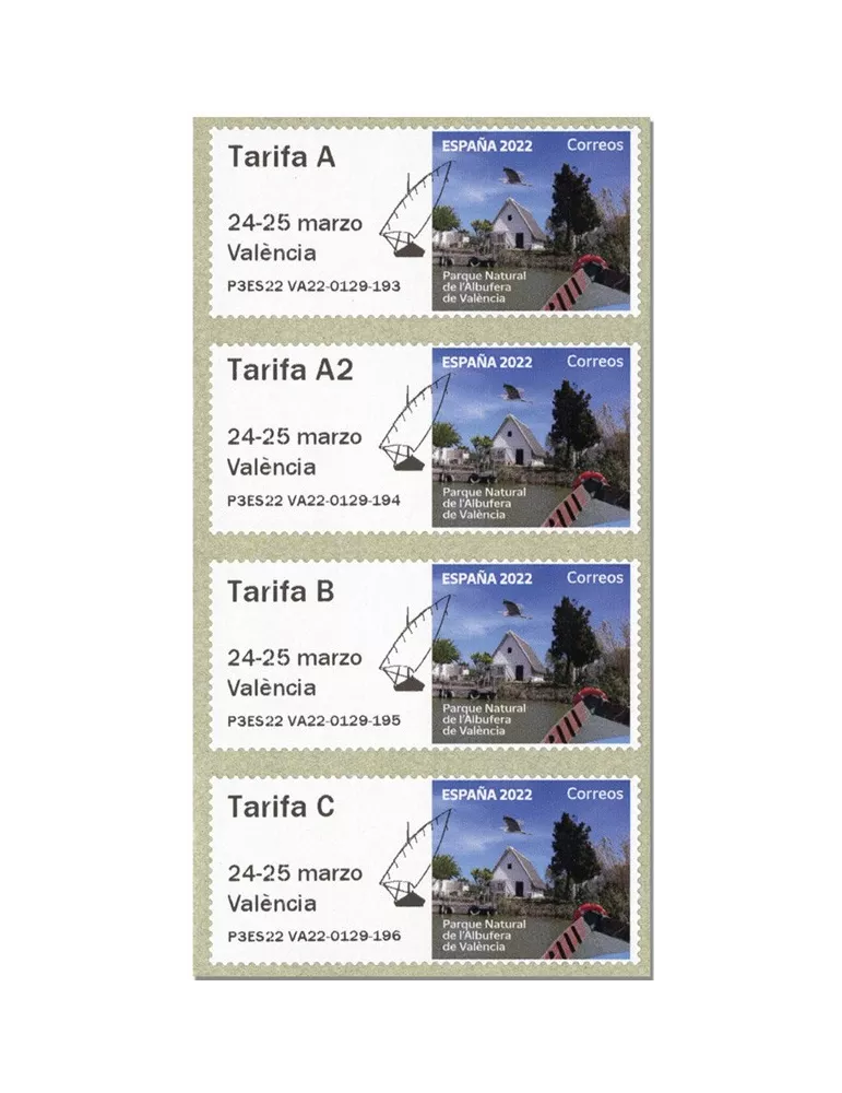 n° 181a - Timbre ESPAGNE Timbres de distributeurs