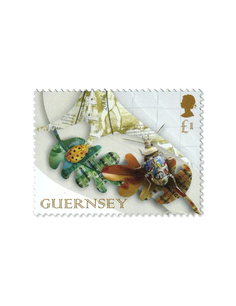 n° 1928 - Timbre GUERNESEY Poste