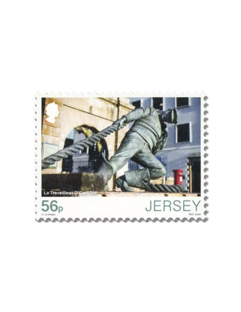 n° 2677/2682 - Timbre JERSEY Poste