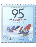 n° 1100 - Timbre SERBIE Poste