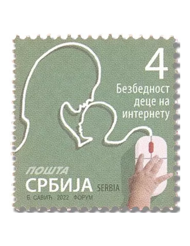 n° 1101 - Timbre SERBIE Poste