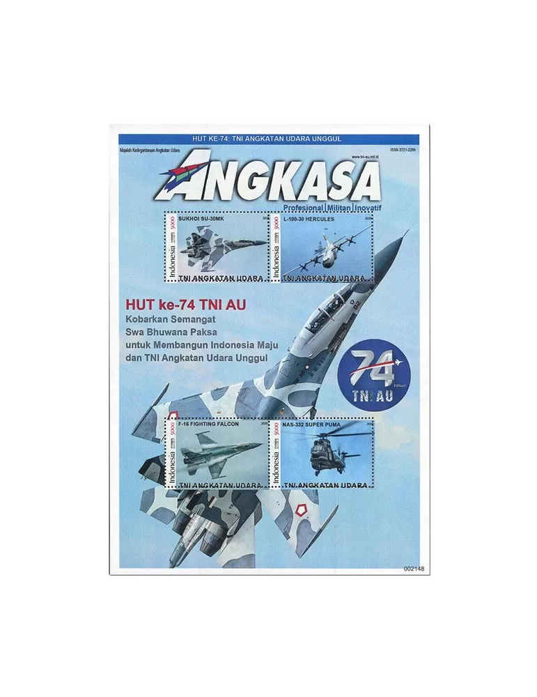 n° 3075A/3075D - Timbre INDONESIE Poste