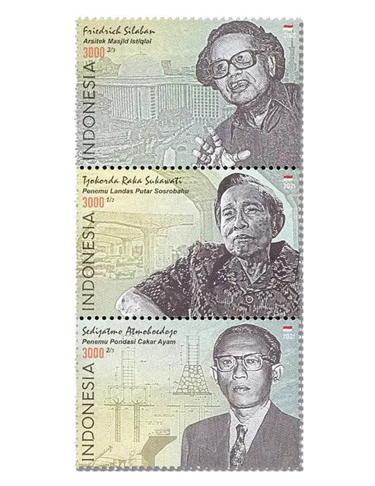n° 3098/3100 - Timbre INDONESIE Poste