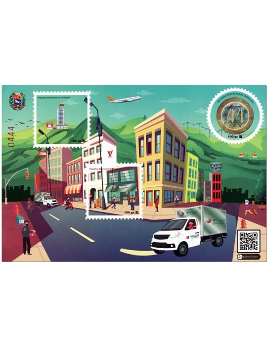 n° 80 - Timbre VENEZUELA Blocs et feuillets