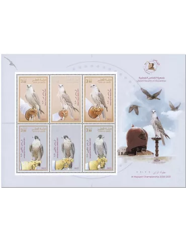 n° 1048/1053 - Timbre QATAR Poste