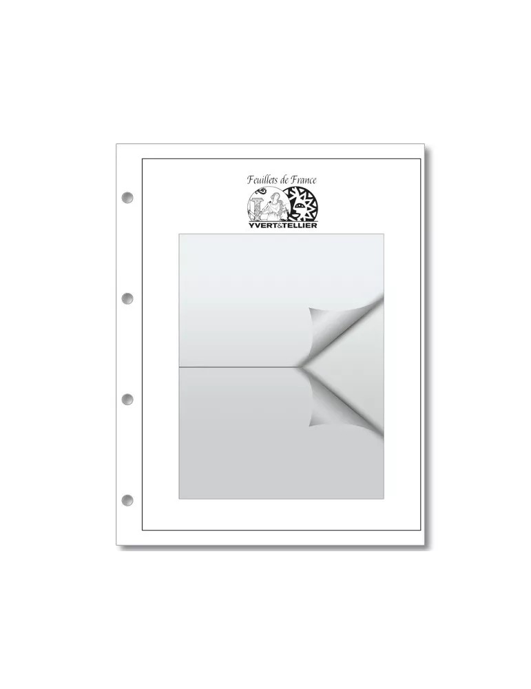 Recharge INITIA Feuillets de France - Verticale (x5)