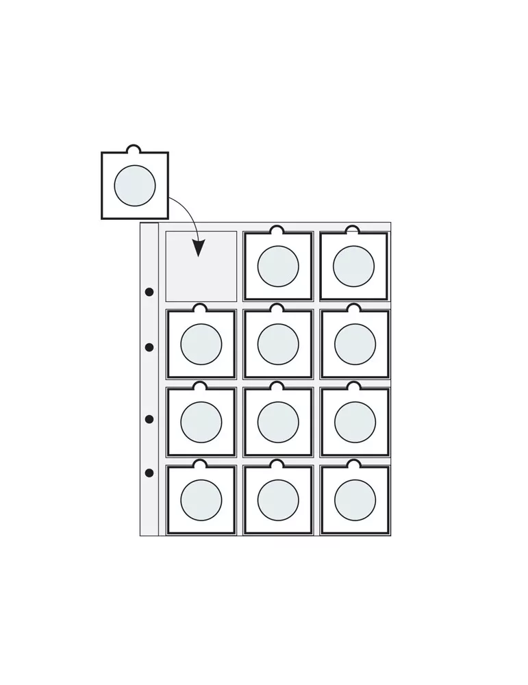 Recharges CARAVELLE/GALION : 12 cases étuis Hartberger®