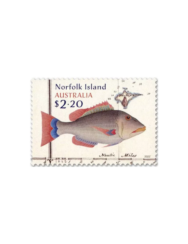 n° 1233/1234 - Timbre NORFOLK Poste