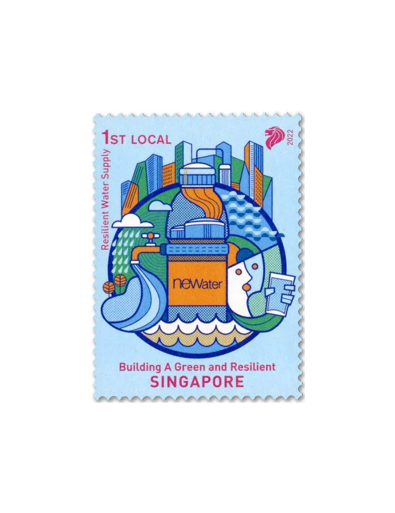 n° 2544/2548 - Timbre SINGAPOUR Poste