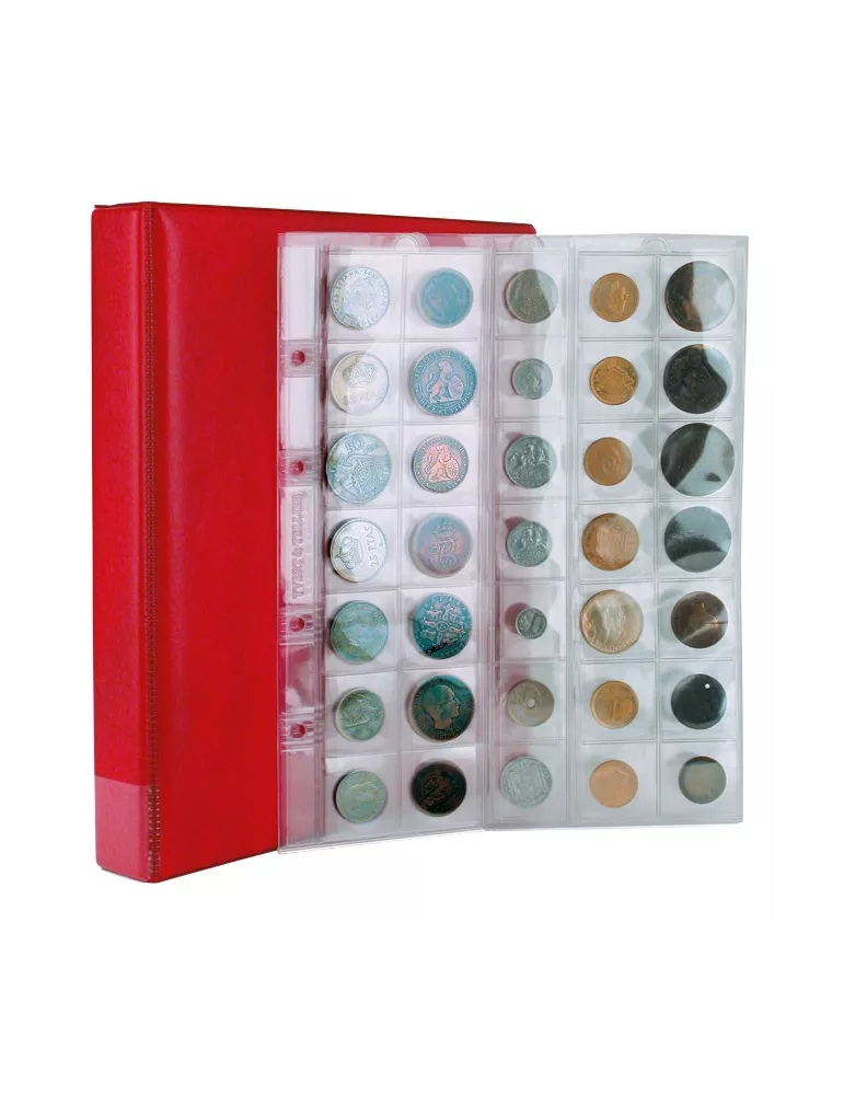 Album CARAVELLE MONNAIES : la reliure + 10 recharges
