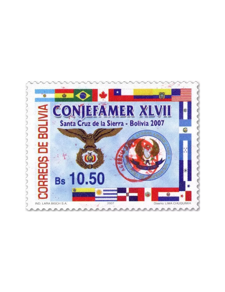 n° 1668 - Timbre BOLIVIE Poste