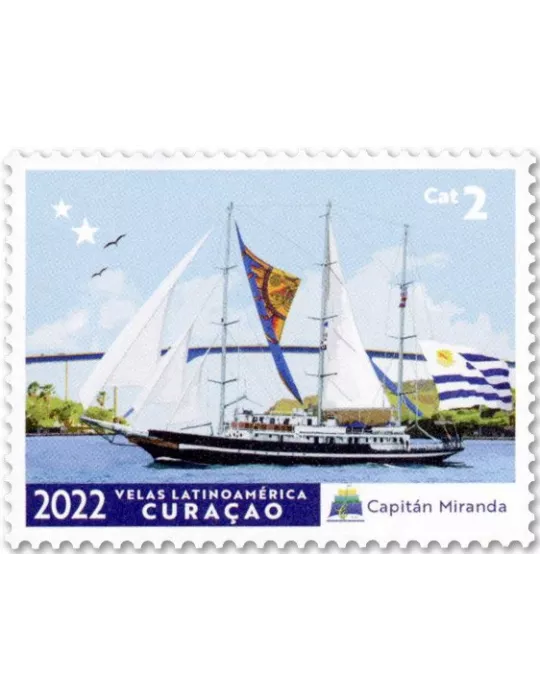 n° 737/740 - Timbre CURACAO Poste