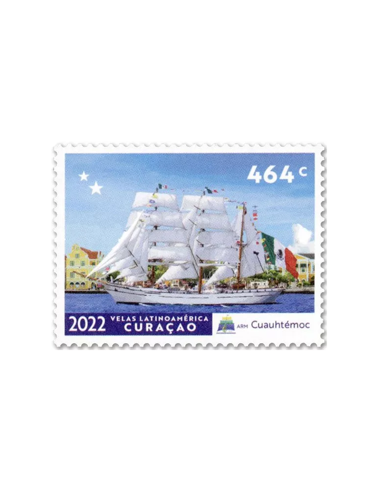 n° 737/740 - Timbre CURACAO Poste