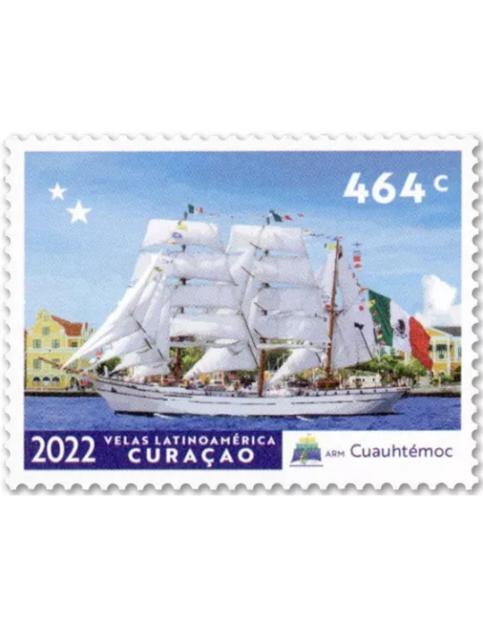 n° 737/740 - Timbre CURACAO Poste