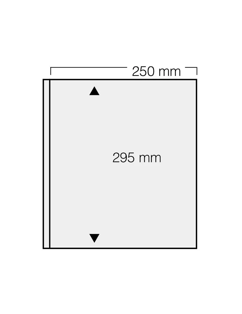 FEUILLES GARANT 731 : 1 POCHE (FOND NOIR - PAR 5) - SAFE®