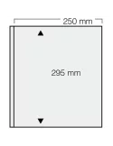 FEUILLES GARANT 731 : 1 POCHE (FOND NOIR - PAR 5) - SAFE®
