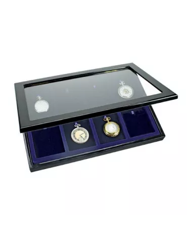 VITRINE EN BOIS POUR 8 MONTRES GOUSSET - SAFE®