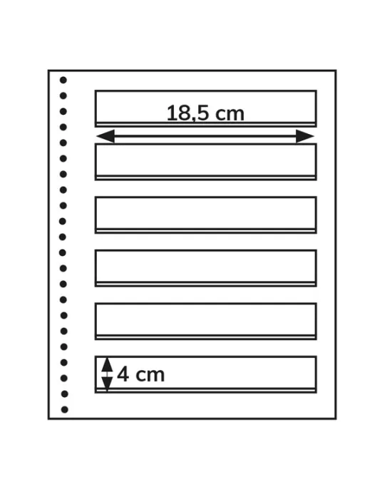 Recharges Simples Régent-Supra : 6 bandes