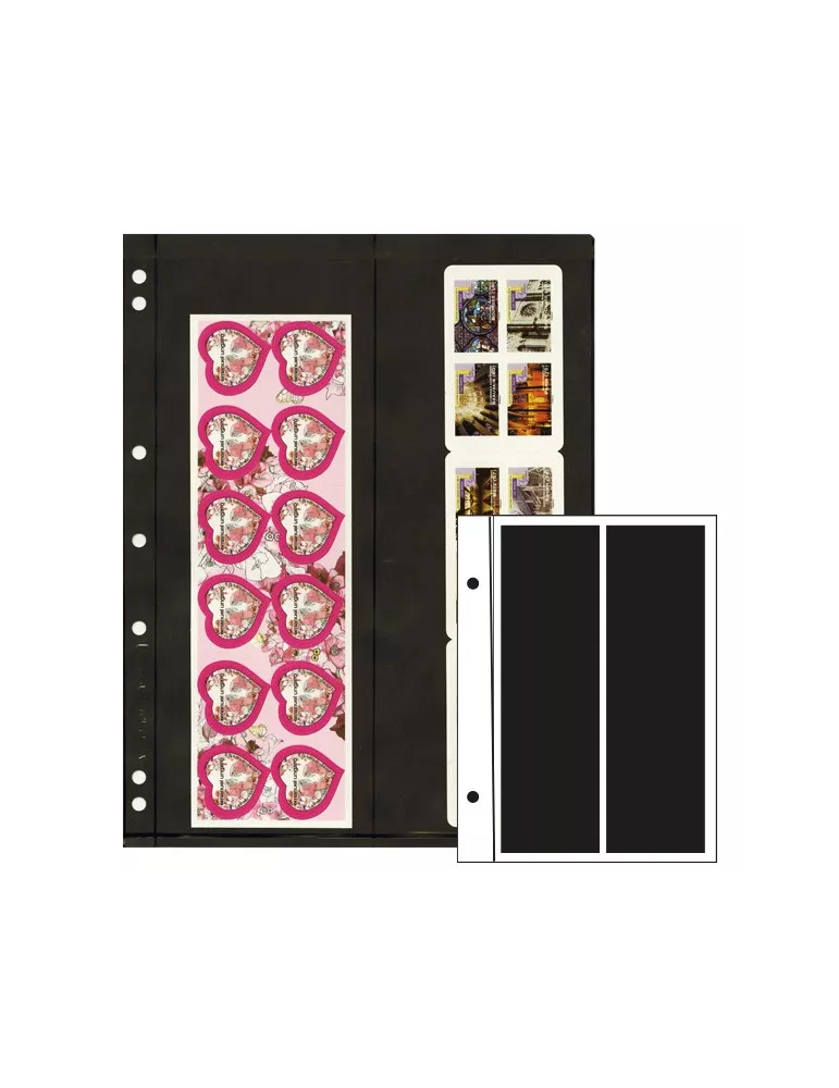 Recharges INITIA : 2 bandes verticales