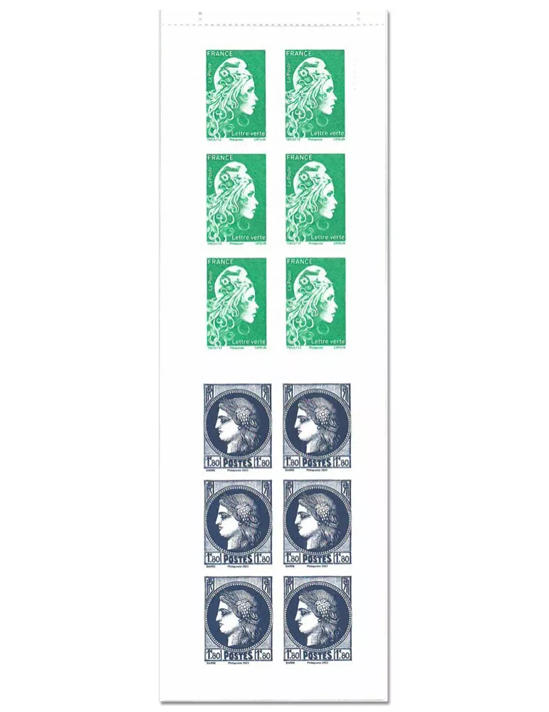 n° 5834/5837 (n° C1535) - Timbre France Poste