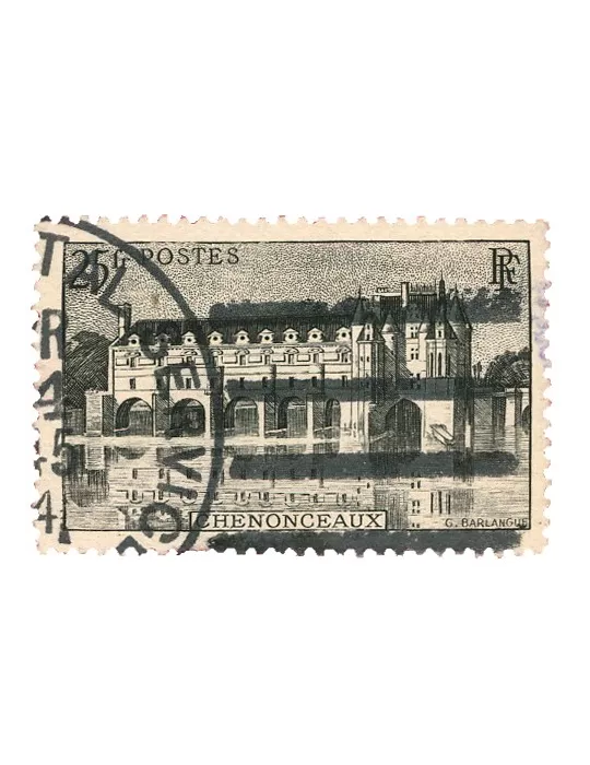 n° 611 obl. - Timbre France Poste (US Army)