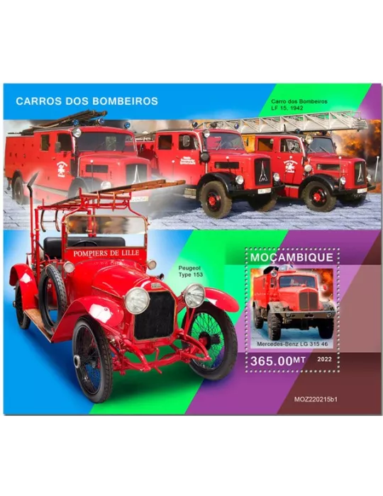 n° 1753 - Timbre MOZAMBIQUE Blocs et feuillets