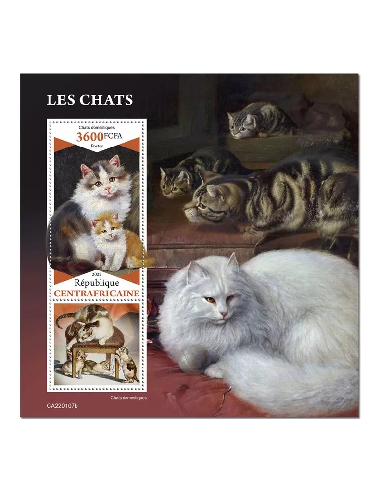 n° 1965 - Timbre CENTRAFRIQUE Blocs et feuillets