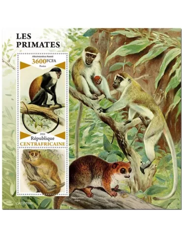 n° 1967 - Timbre CENTRAFRIQUE Blocs et feuillets