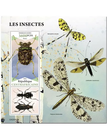 n° 1970 - Timbre CENTRAFRIQUE Blocs et feuillets