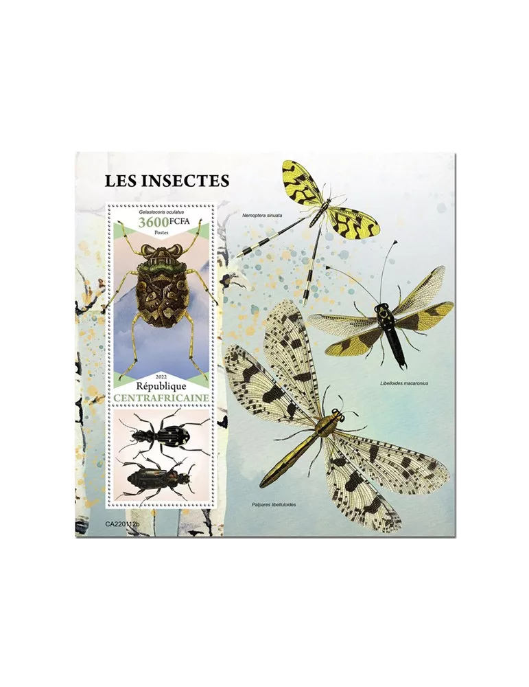 n° 1970 - Timbre CENTRAFRIQUE Blocs et feuillets