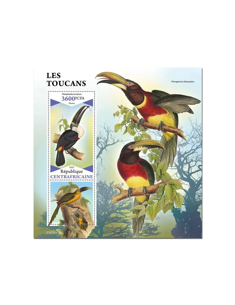 n° 1972 - Timbre CENTRAFRIQUE Blocs et feuillets