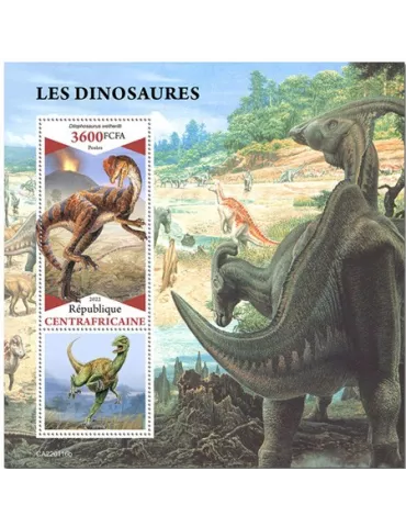 n° 1974 - Timbre CENTRAFRIQUE Blocs et feuillets