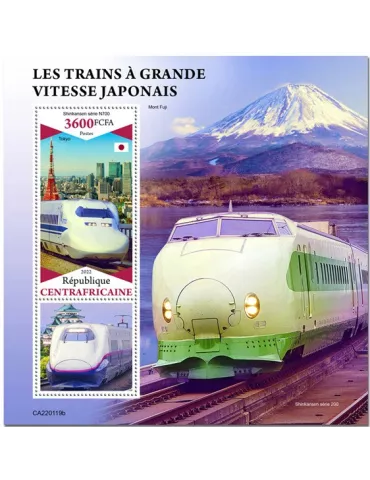 n° 1977 - Timbre CENTRAFRIQUE Blocs et feuillets