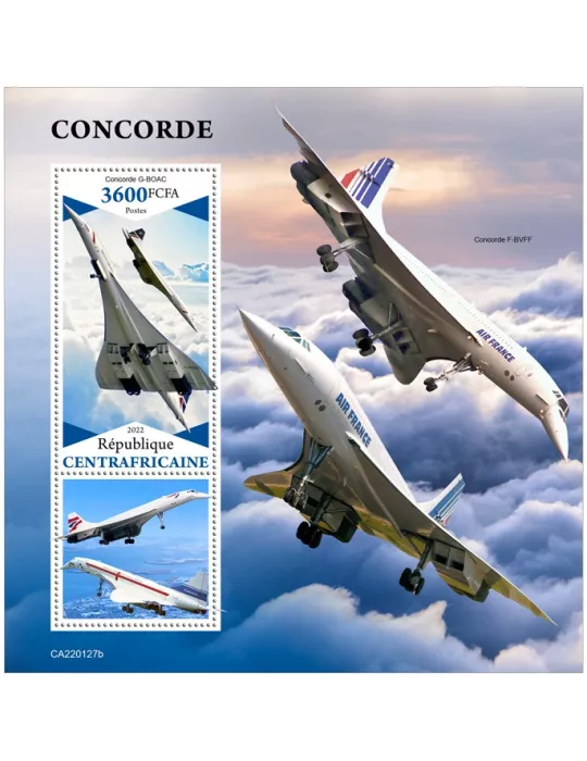 n° 1985 - Timbre CENTRAFRIQUE Blocs et feuillets