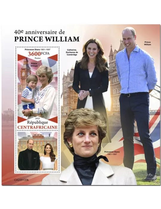 n° 1991 - Timbre CENTRAFRIQUE Blocs et feuillets