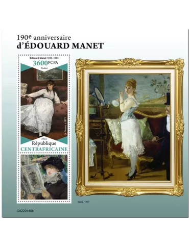 n° 1998 - Timbre CENTRAFRIQUE Blocs et feuillets