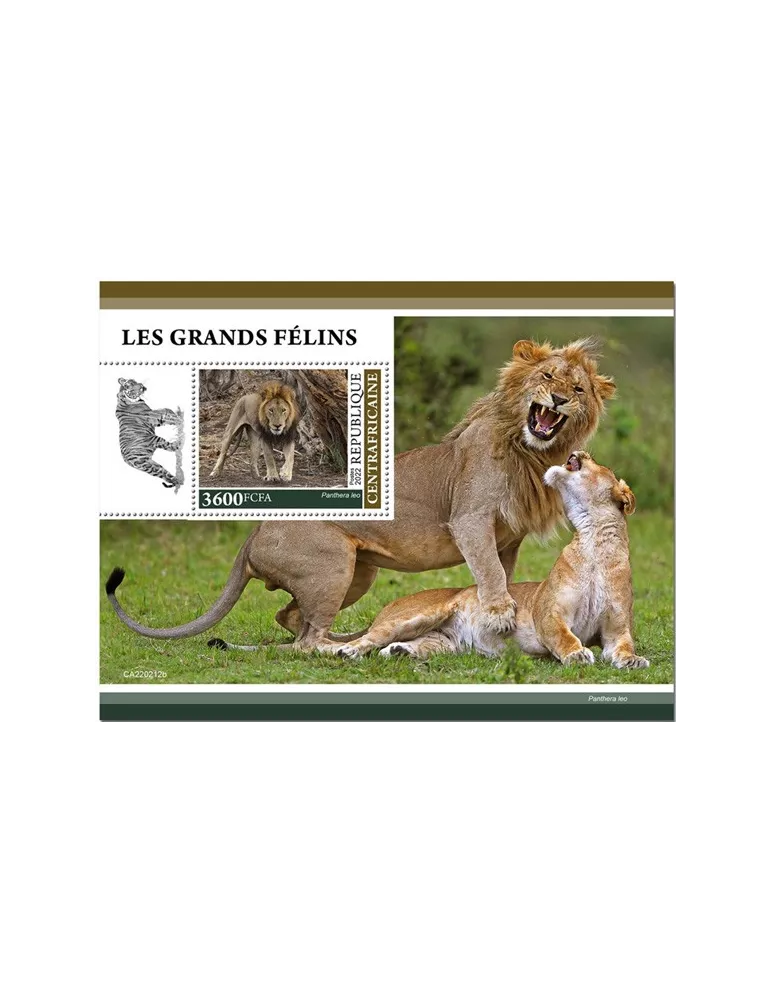 n° 2012 - Timbre CENTRAFRIQUE Blocs et feuillets