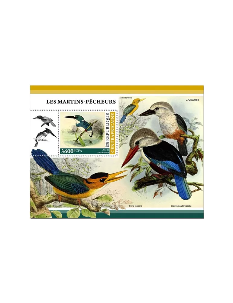 n° 2016 - Timbre CENTRAFRIQUE Blocs et feuillets